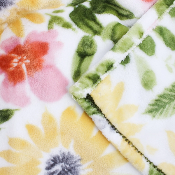 The Farmhouse Rachel Ashwell Shabby Floral Throw Blanket 60x70