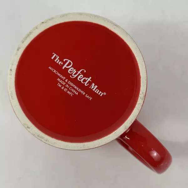 Naughty, Nice, I Can Explain Red Coffee Mug Good Humor by I'm The Perfect Man