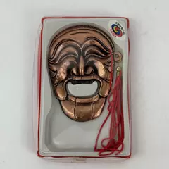 Copper Korean Hahoe Mask Bottle Opener