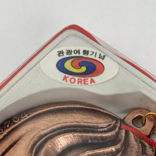 Copper Korean Hahoe Mask Bottle Opener