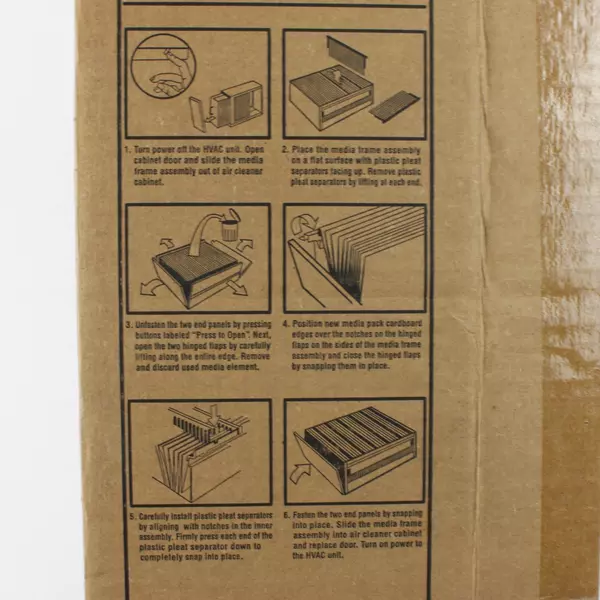 Merv 13 Air Filter Replacement DPFS201M13 Aprilaire 2200 2250 Lennox PMAC 20C