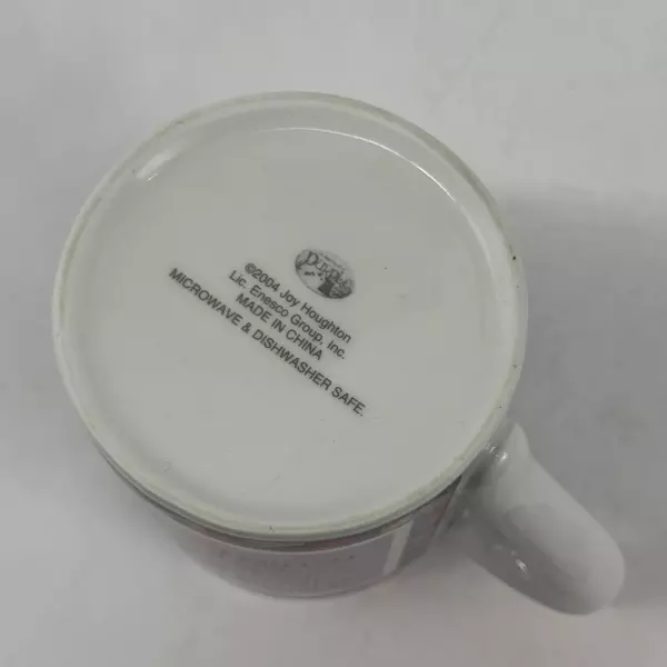 Enesco 2004 Red Hat Society Best Girlfriend Purple Joy Houghton Coffee Cup Mug