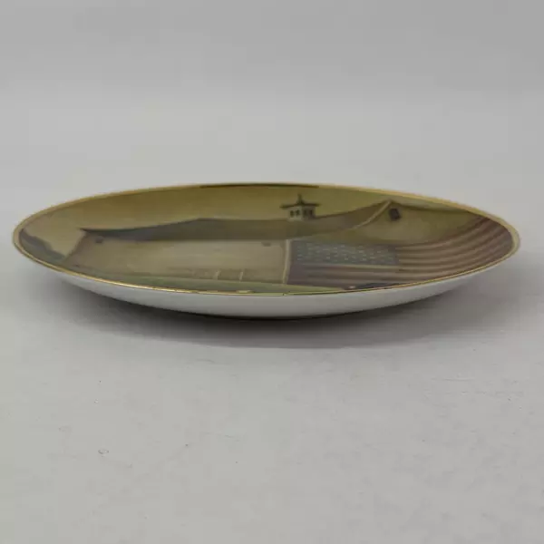 Franklin Mint Lowell Herrero Proud Pasture Collector Cow Plate American Folk Art