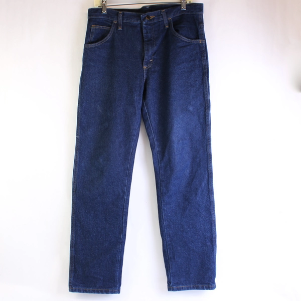 Rustler Dark Wash Straight-Leg Jeans Men's Size 32 x 30