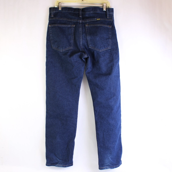 Rustler Dark Wash Straight-Leg Jeans Men's Size 32 x 30