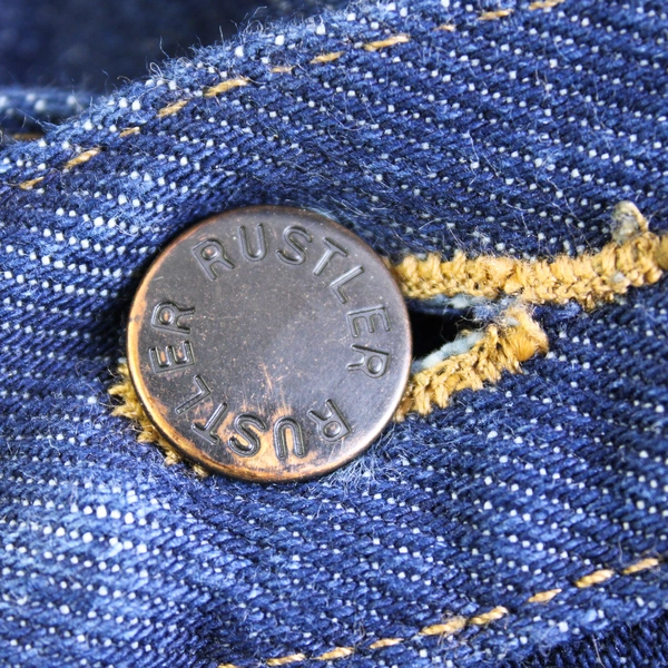 Rustler Dark Wash Straight-Leg Jeans Men's Size 32 x 30