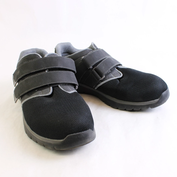 Anodyne Sneakers Shoes Women's Size 10.5XW Black Easy Fasten Closure NO.74