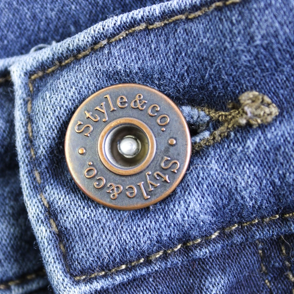 Style & Co. Dark Wash Tummy Control Modern Boot Jeans Women's Size 10