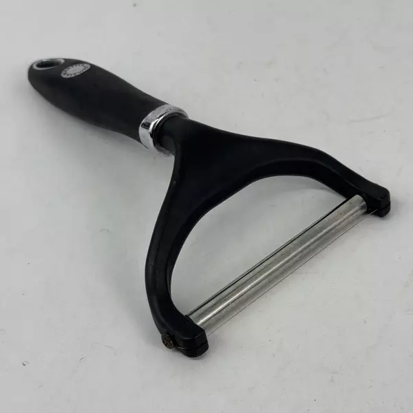 Martha Stewart Cheese Slicer with Rubber Black Handle