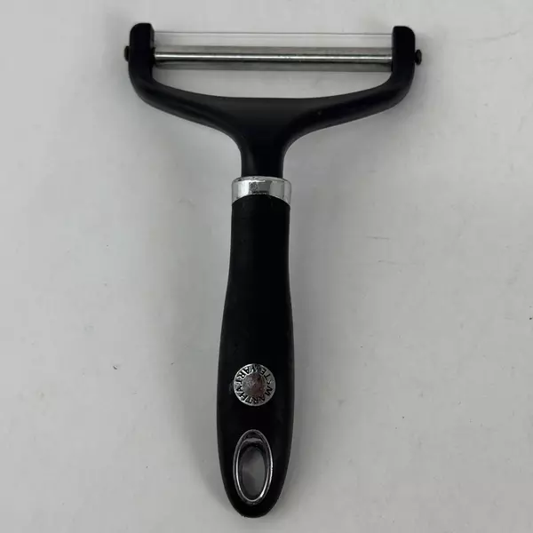 Martha Stewart Cheese Slicer with Rubber Black Handle