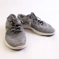 Nike Training Flex TR8 Women's Size 7 Lace Up Running Sneakers Shoes Gray Purple