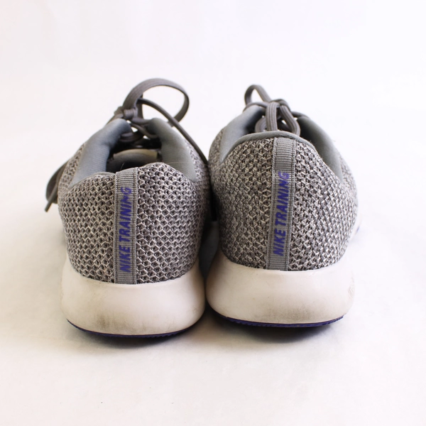 Nike Training Flex TR8 Women's Size 7 Lace Up Running Sneakers Shoes Gray Purple