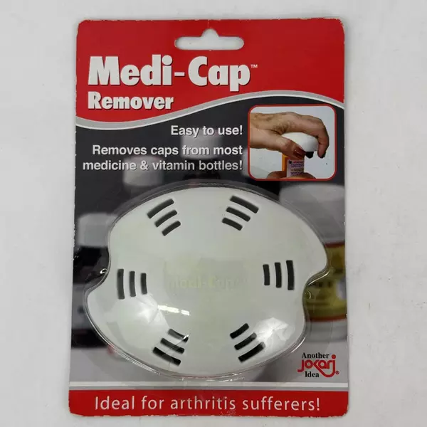 Jokari Medi-Cap Remover for Most Medicine Vitamin Bottles NEW 06041