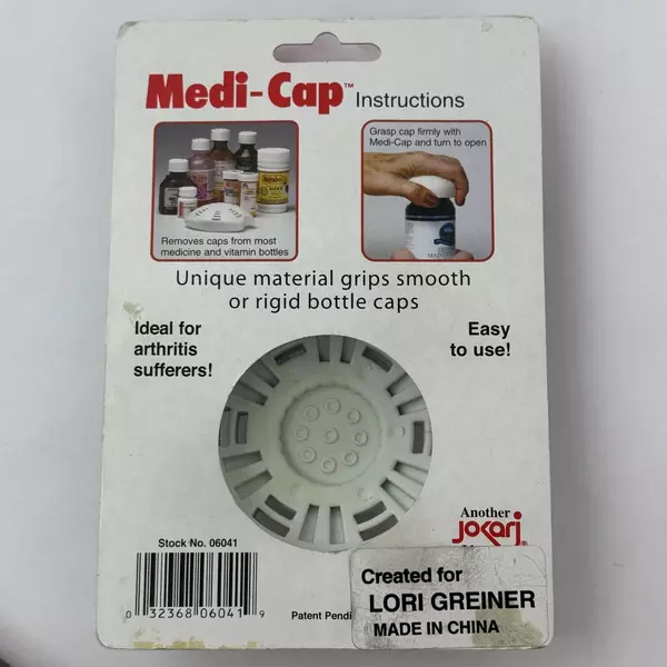 Jokari Medi-Cap Remover for Most Medicine Vitamin Bottles NEW 06041