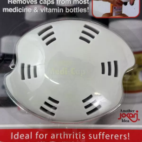 Jokari Medi-Cap Remover for Most Medicine Vitamin Bottles NEW 06041
