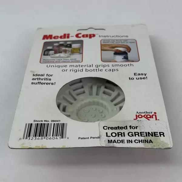 Jokari Medi-Cap Remover for Most Medicine Vitamin Bottles NEW 06041