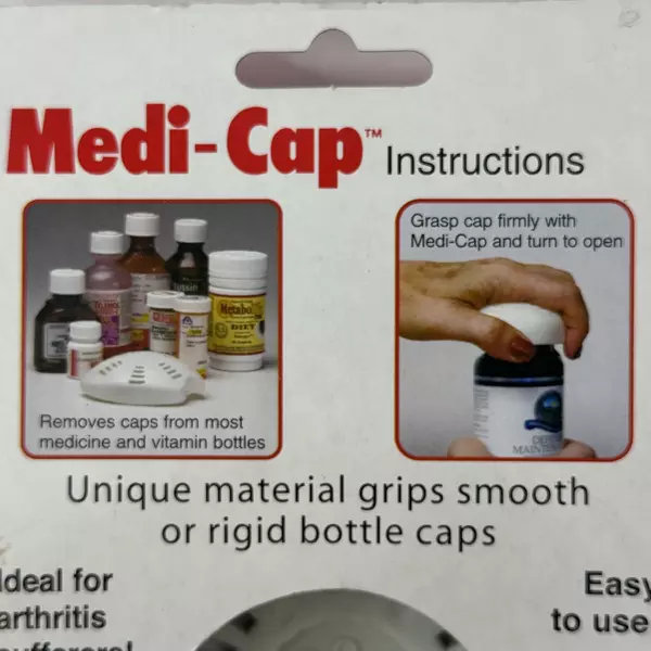 Jokari Medi-Cap Remover for Most Medicine Vitamin Bottles NEW 06041