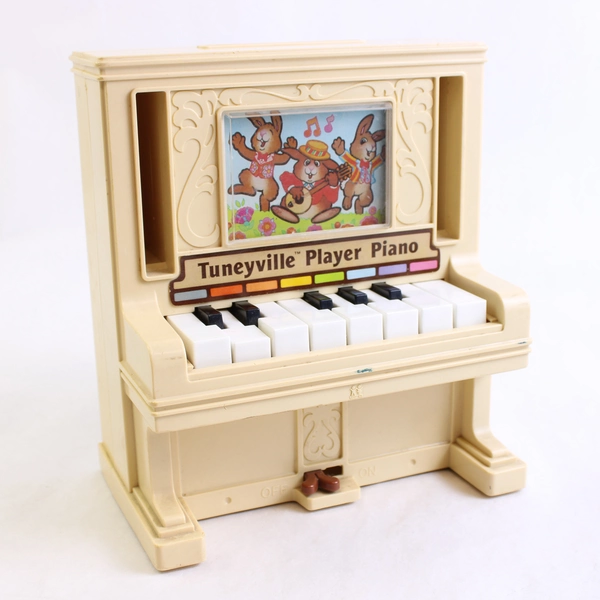 Vintage 1978 Tomy Tuneyville Player Piano Toy Untested