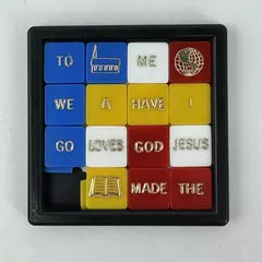 Pocket Tiles Slide Sliding Puzzle Jesus Loves Me Religious Puzzle