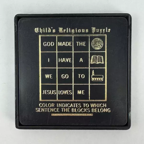 Pocket Tiles Slide Sliding Puzzle Jesus Loves Me Religious Puzzle