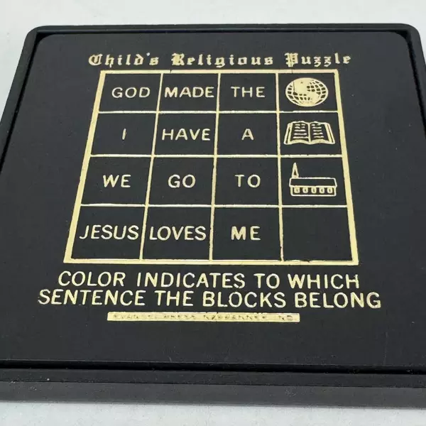 Pocket Tiles Slide Sliding Puzzle Jesus Loves Me Religious Puzzle