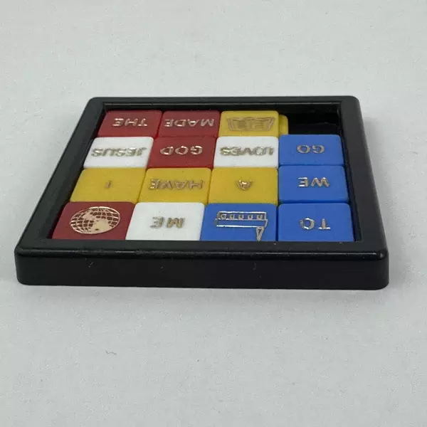 Pocket Tiles Slide Sliding Puzzle Jesus Loves Me Religious Puzzle