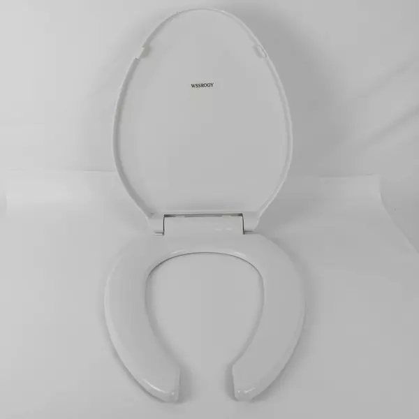 WSSROGY LMA0918 White Toilet Seat Durable Easy Clean New Open Box