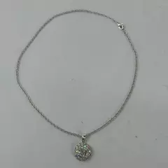 Jewelry Concepts Crystal Pendant Necklace 19.5 Inch