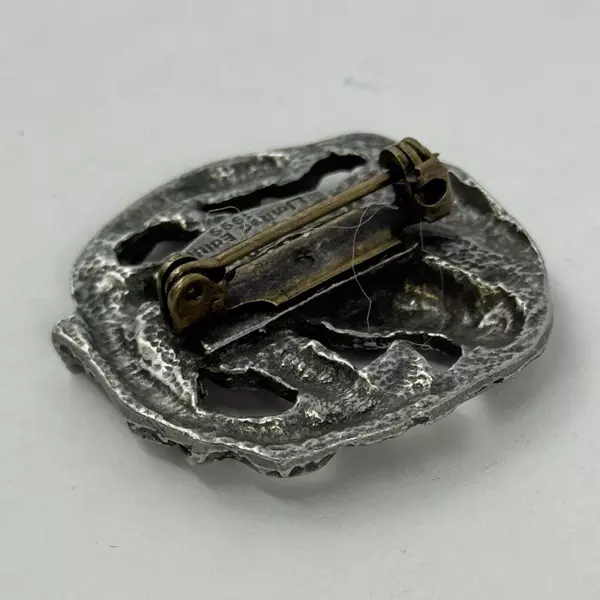 1999 Limited Edition Birds And Blooms Pewter Cardinal Pin