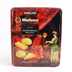 2018 Kirkland Scotland Walkers Shortbread Cookie Tin EMPTY
