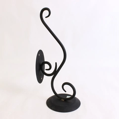 PartyLite Hearthside Black Wrought Iron Candle Sconce