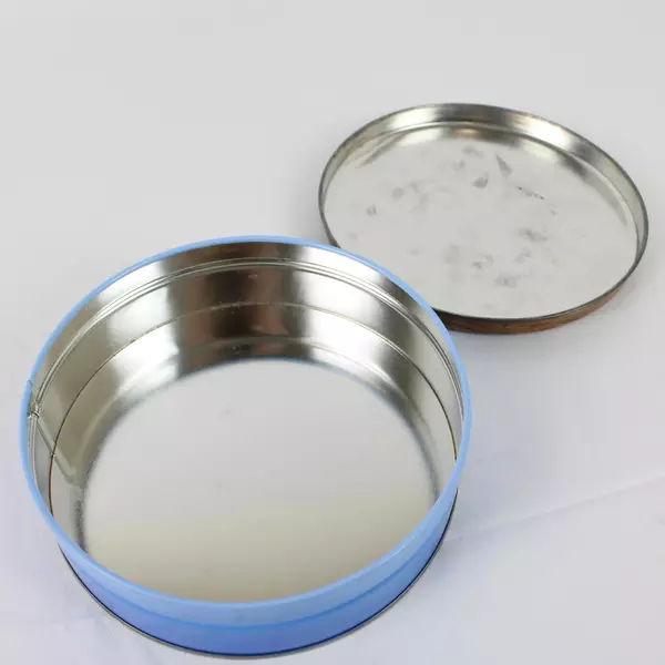 Antique Toys Cookie Tin with Vintage Toy Shop Design Collectible Canister