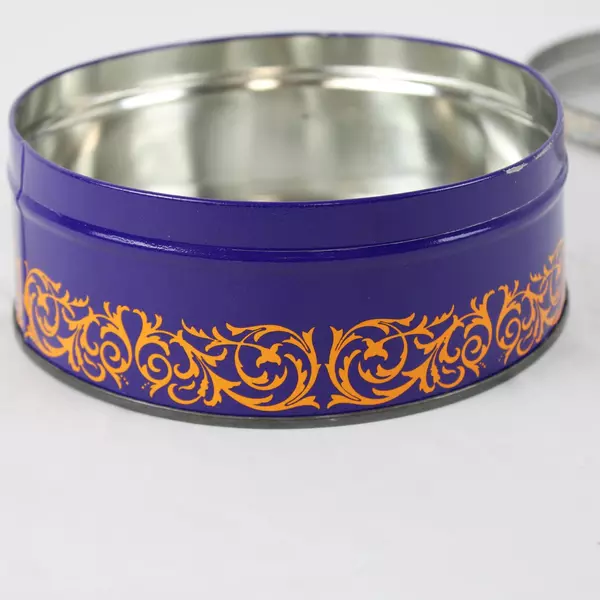 Vintage Et Desserts Delicats Chocolats Elegants Round Tin Chocolate Dessert Tin