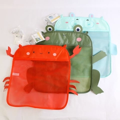 NWT Lot of 3 Children's Bath Caddies Crab Frog Hippo