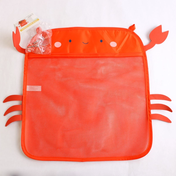 NWT Lot of 3 Children's Bath Caddies Crab Frog Hippo