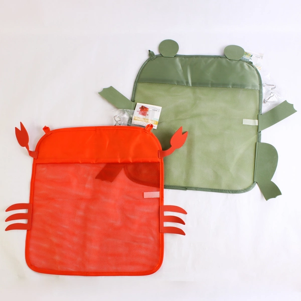 Lot of 2 Children's Bath Caddies Crab Frog NWT