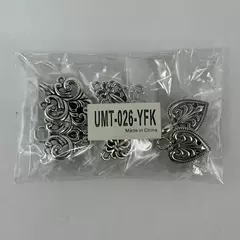 3 Sets of Silver Tone Cardigan Clips Made In China NIP