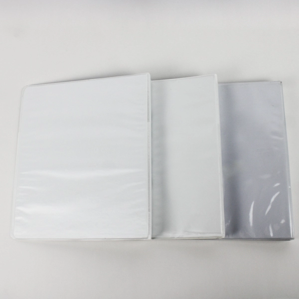 Lot of 3 White 3-Ring Binders 1" School Office Supplies