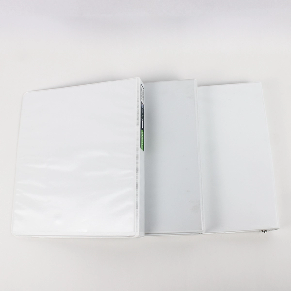 Lot of 3 White 3-Ring Binders 1" School & Office Supplies