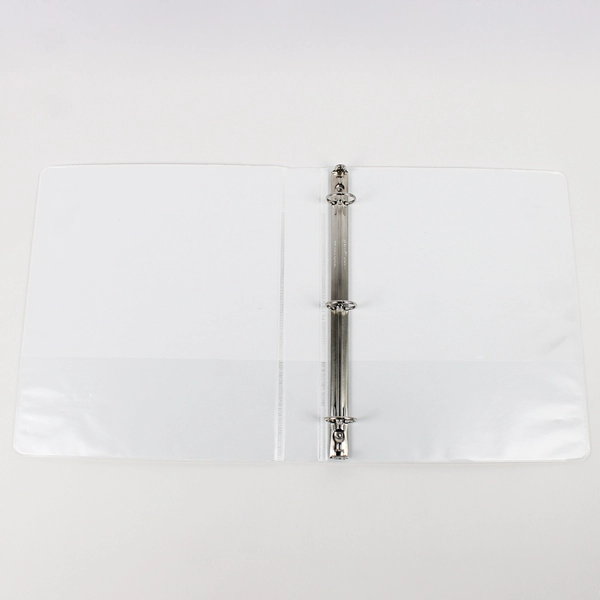 Lot of 3 White 3-Ring Binders 1" School & Office Supplies