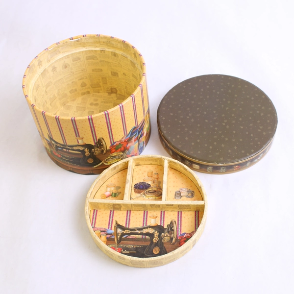 Set of 3 A Stitch In Time by Revelations Nesting Craft Storage Boxes