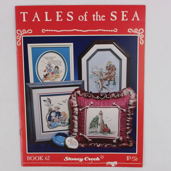 Stoney Creek Collection Tales of the Sea Cross Stitch Book 162 Vintage 1989