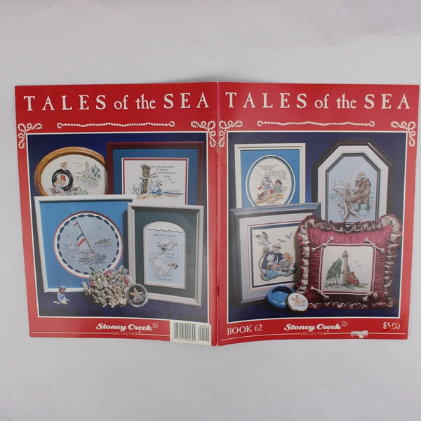 Stoney Creek Collection Tales of the Sea Cross Stitch Book 162 Vintage 1989