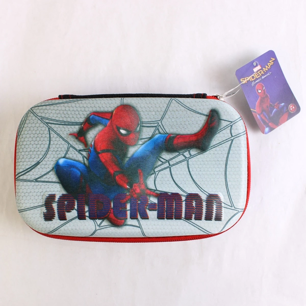 Marvel Spider-Man Homecoming Zippered Pencil Case 2017 Molded Foam