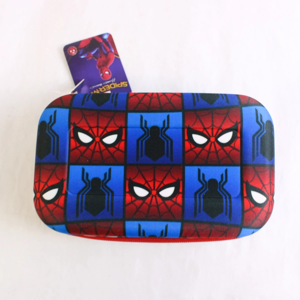 Marvel Spider-Man Homecoming Zippered Pencil Case 2017 Molded Foam