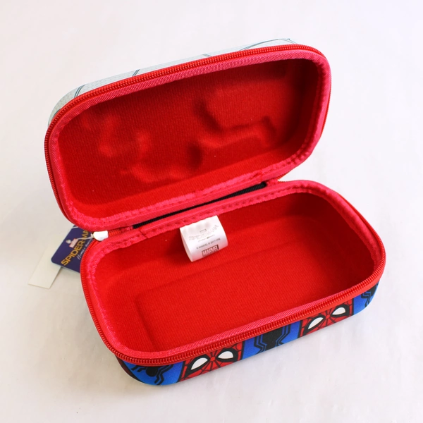 Marvel Spider-Man Homecoming Zippered Pencil Case 2017 Molded Foam
