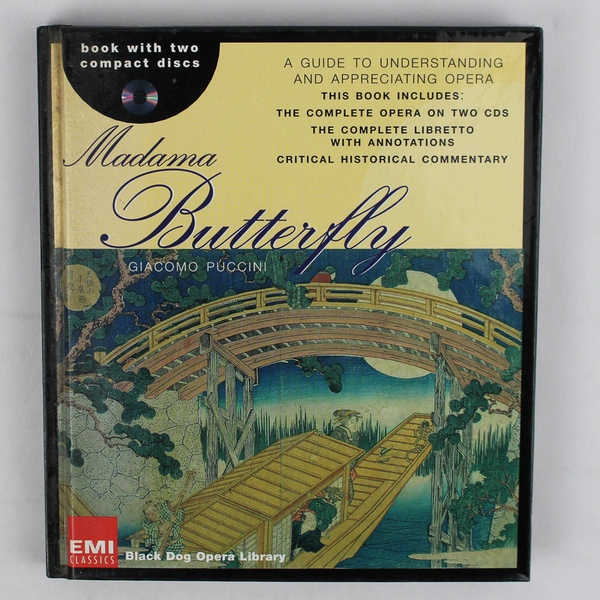 Puccini's Madama Butterfly Book with 2 CDs Sealed 1998 by Daniel S. Brink HC