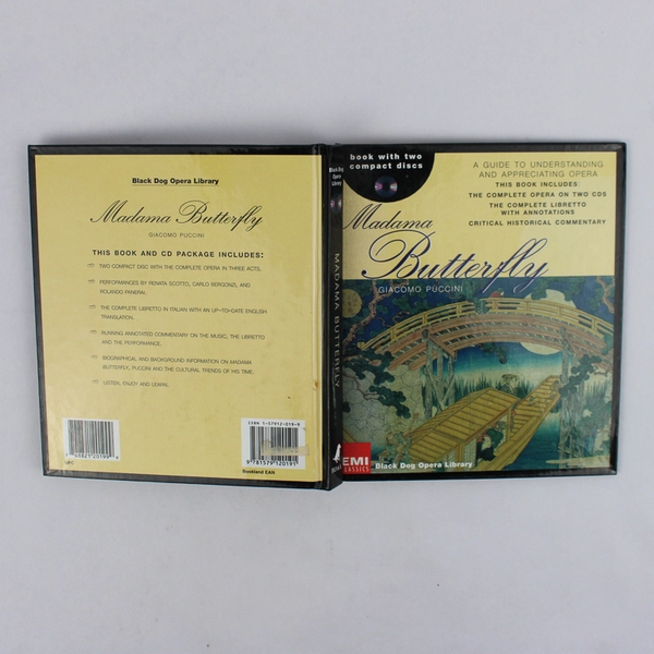 Puccini's Madama Butterfly Book with 2 CDs Sealed 1998 by Daniel S. Brink HC