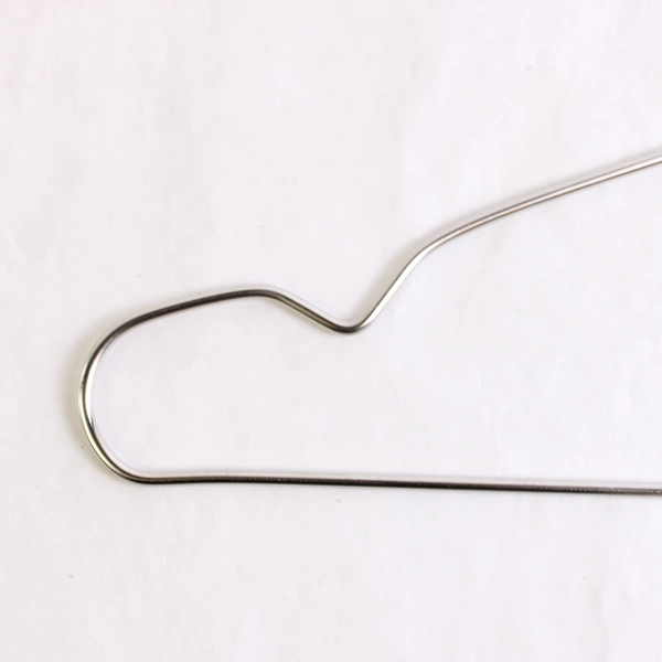 Lot Of 10 matching Unbranded Metal Clothing Hangers For Clothes Stainless Steel