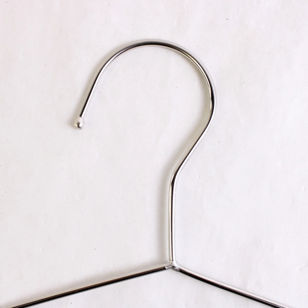 Lot of 9 Matching Unbranded Metal Clothing Hangers For Clothes Stainless Steel